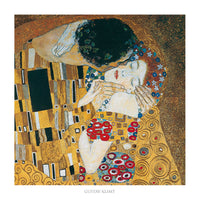 Gustav Klimt   Il bacio Kunstdruk 70x70cm | Yourdecoration.be