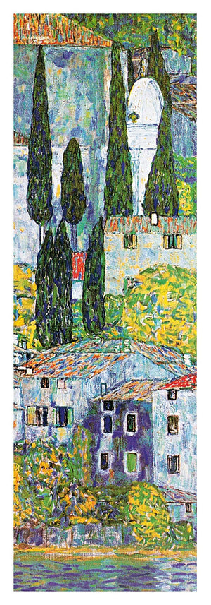 Gustav Klimt   Chiesa a cassone sul garda Kunstdruk 35x100cm | Yourdecoration.be