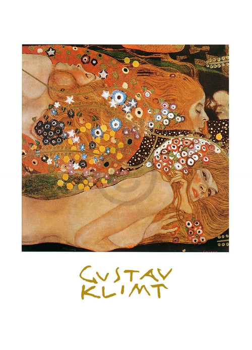 Gustav Klimt   Acqua Mossa Kunstdruk 50x70cm | Yourdecoration.be