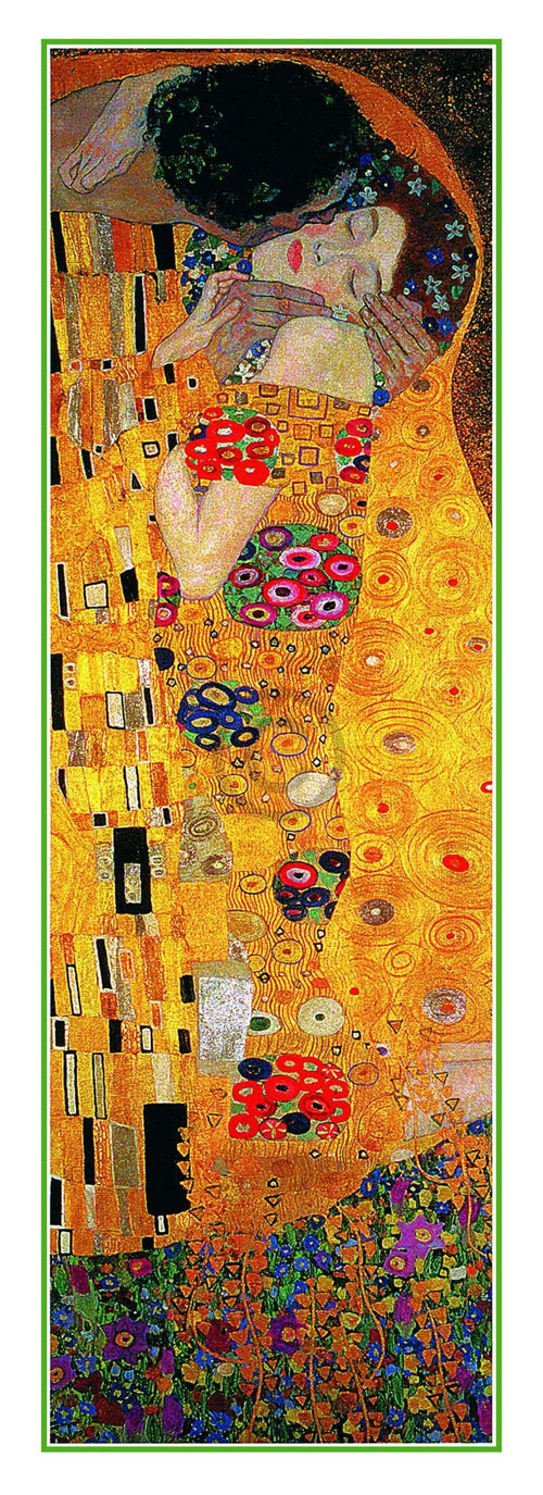 Gustav Klimt   The Kiss Kunstdruk 50x138cm | Yourdecoration.be