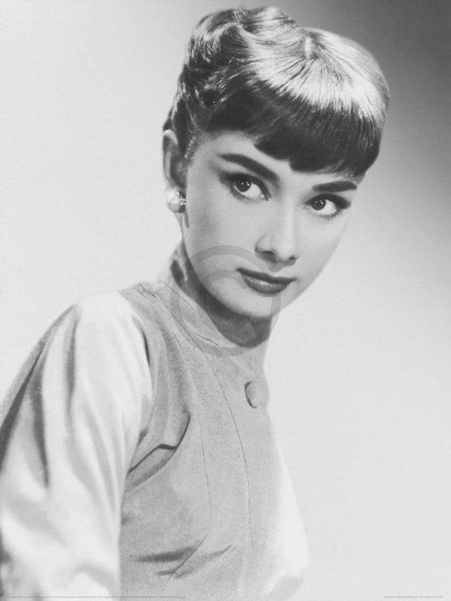 Hero   Audrey Hepburn Portrait Kunstdruk 60x80cm | Yourdecoration.be