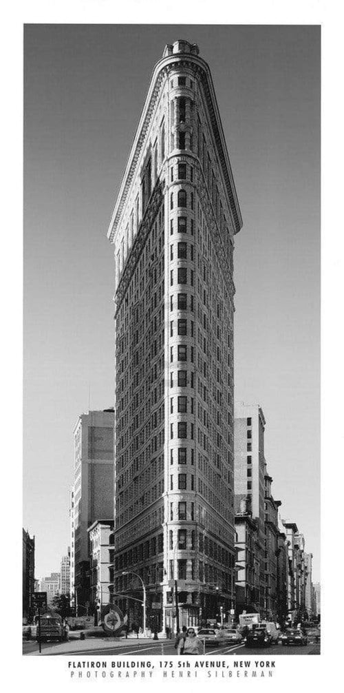 Henri Silberman   Flatiron Building Kunstdruk 50x100cm | Yourdecoration.be
