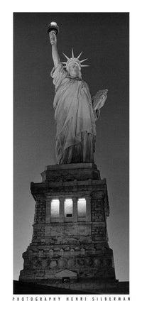 Henri Silberman   Statue of Liberty Kunstdruk 22x50cm | Yourdecoration.be