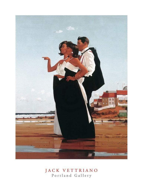 Jack Vettriano   The Missing Man II Kunstdruk 40x50cm | Yourdecoration.be