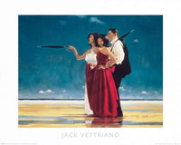 Jack Vettriano   The Missing Man I Kunstdruk 50x40cm | Yourdecoration.be