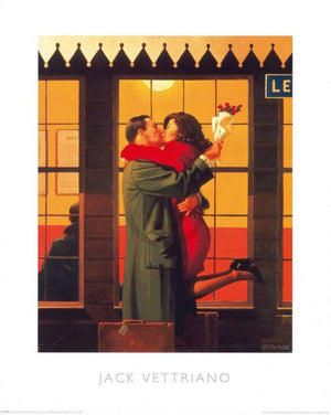 Jack Vettriano   Back Where You Belong Kunstdruk 40x50cm | Yourdecoration.be