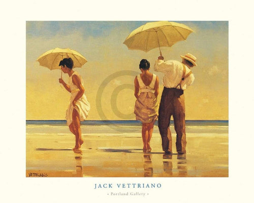 Jack Vettriano   Mad Dogs Kunstdruk 80x60cm | Yourdecoration.be