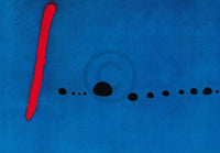 Joan Miro   Bleu II Kunstdruk 100x70cm | Yourdecoration.be