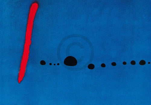 Joan Miro   Bleu II Kunstdruk 100x70cm | Yourdecoration.be