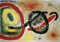 Joan Miro   Femme III Kunstdruk 80x60cm | Yourdecoration.be
