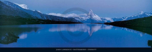 John Lawrence   Matterhorn, Zermatt Kunstdruk 95x33cm | Yourdecoration.be