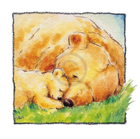 Makiko   Mother Bear's Love II Kunstdruk 30x30cm | Yourdecoration.be