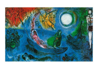 Marc Chagall   Il concerto, 1957 Kunstdruk 80x60cm | Yourdecoration.be