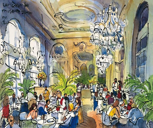 Michael Leu   Luncheon, MusÃ©e d'Orsay Kunstdruk 60x50cm | Yourdecoration.be