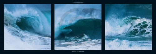 Laurent Pinsard   Waves in motion Kunstdruk 95x33cm | Yourdecoration.be