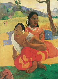 Paul Gauguin   Deux Tahitiennes Kunstdruk 50x70cm | Yourdecoration.be