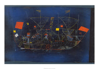 Paul Klee   Abenteuerschiff Kunstdruk 100x70cm | Yourdecoration.be