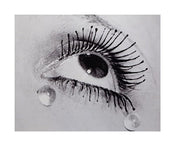 PGM Man Ray Glass Tears Kunstdruk 60x50cm | Yourdecoration.be