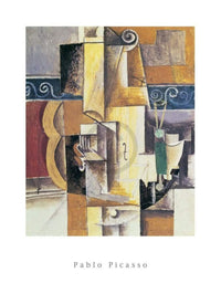 Pablo Picasso   Violin and Guitar Kunstdruk 60x80cm | Yourdecoration.be