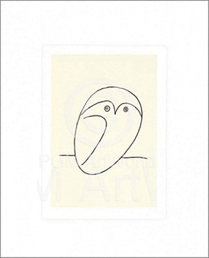 Pablo Picasso   Le Hibou Kunstdruk 50x60cm | Yourdecoration.be