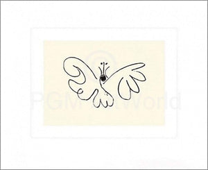 Pablo Picasso   Le Papillon Kunstdruk 50x60cm | Yourdecoration.be