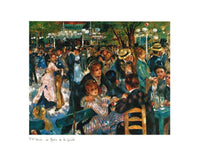 Auguste Renoir   Le Moulin de la Galette Kunstdruk 70x50cm | Yourdecoration.be