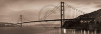 Alan Blaustein   Golden Gate Bridge II Kunstdruk 90x30cm | Yourdecoration.be