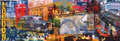 Saskia Porkay   London Kunstdruk 100x35cm | Yourdecoration.be