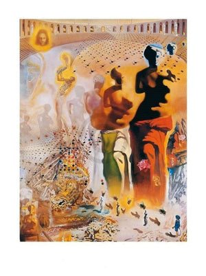 Salvador Dali   El torero hallucinogene Kunstdruk 60x80cm | Yourdecoration.be