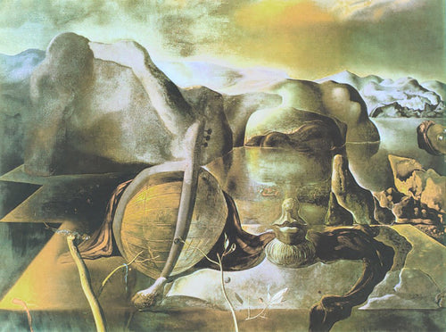 Salvador Dali   L'enigme sans fin, 1938 Kunstdruk 80x60cm | Yourdecoration.be