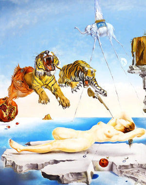 Salvador Dali   Une seconde avant l'eveil Kunstdruk 60x80cm | Yourdecoration.be