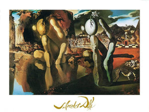 Salvador Dali   La metamorfosi di narciso Kunstdruk 80x60cm | Yourdecoration.be