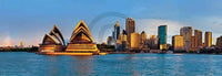 Shutterstock   Sydney circular quay panorama Kunstdruk 95x33cm | Yourdecoration.be