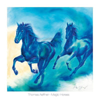 Thomas Aeffner   Magic Horses Kunstdruk 70x70cm | Yourdecoration.be