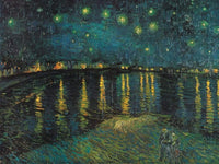 Vincent Van Gogh   Notte stellata Kunstdruk 80x60cm | Yourdecoration.be