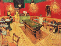 Vincent Van Gogh   Caffe di notte Kunstdruk 80x60cm | Yourdecoration.be