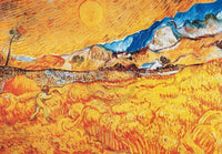 Vincent Van Gogh   La mietitura Kunstdruk 100x70cm | Yourdecoration.be