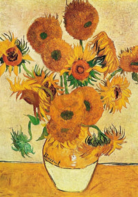 Vincent Van Gogh   Vaso di girasoli Kunstdruk 70x100cm | Yourdecoration.be