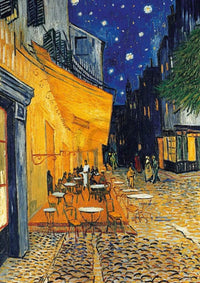 Vincent Van Gogh   CafÃ© Terrasse am Abend Kunstdruk 21x29.7cm | Yourdecoration.be