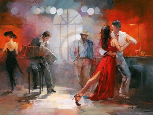 Willem Haenraets   Tango Kunstdruk 80x60cm | Yourdecoration.be