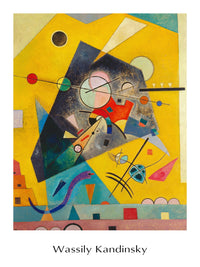 Wassily Kandinsky   Harmonie Tranquille Kunstdruk 60x80cm | Yourdecoration.be