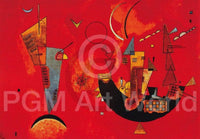 Wassily Kandinsky   Mit und Gegen Kunstdruk 70x50cm | Yourdecoration.be
