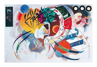 Wassily Kandinsky   Courbe dominante, 1936 Kunstdruk 50x40cm | Yourdecoration.be