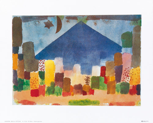 Paul Klee   Notte egiziana Kunstdruk 30x24cm | Yourdecoration.be