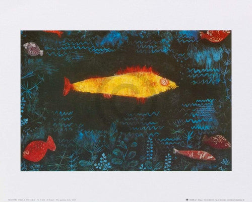 Paul Klee   The golden fish, 1925 Kunstdruk 30x24cm | Yourdecoration.be