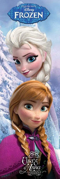Pyramid Frozen Anna and Elsa Poster 53x158cm | Yourdecoration.be