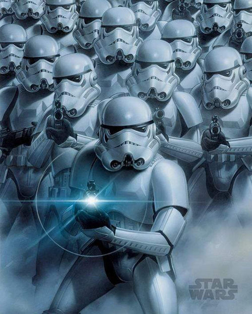 Pyramid Star Wars Stormtroopers Poster 40x50cm | Yourdecoration.be