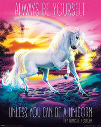 Pyramid Unicorn Always Be Yourself Poster 40x50cm | Yourdecoration.be
