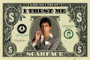 Pyramid Scarface Dollar Poster 91,5x61cm | Yourdecoration.be