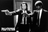Pyramid Pulp Fiction Black and White Guns Poster 91,5x61cm | Yourdecoration.be